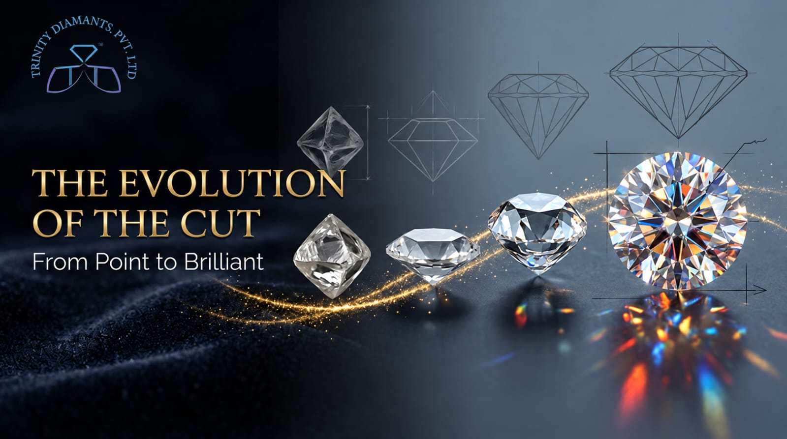 The Evolution of the Cut: From Point to Brilliant